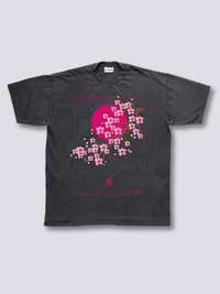 Estampado Frontal - Flor de Primavera Camiseta Vintage
