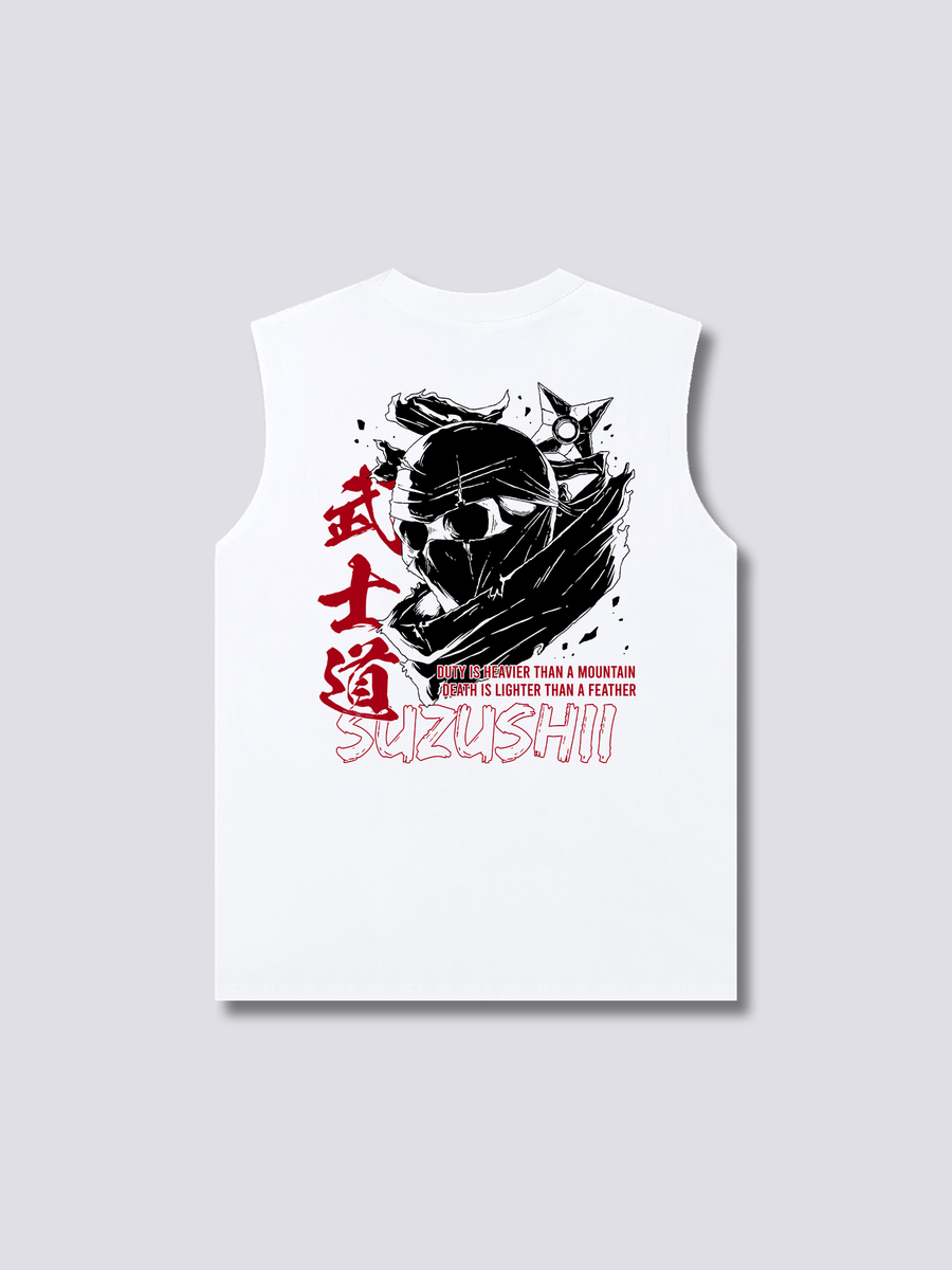 Ninja Estoico Camiseta sin Mangas