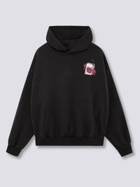 Leche de Fresa Sudadera con Capucha