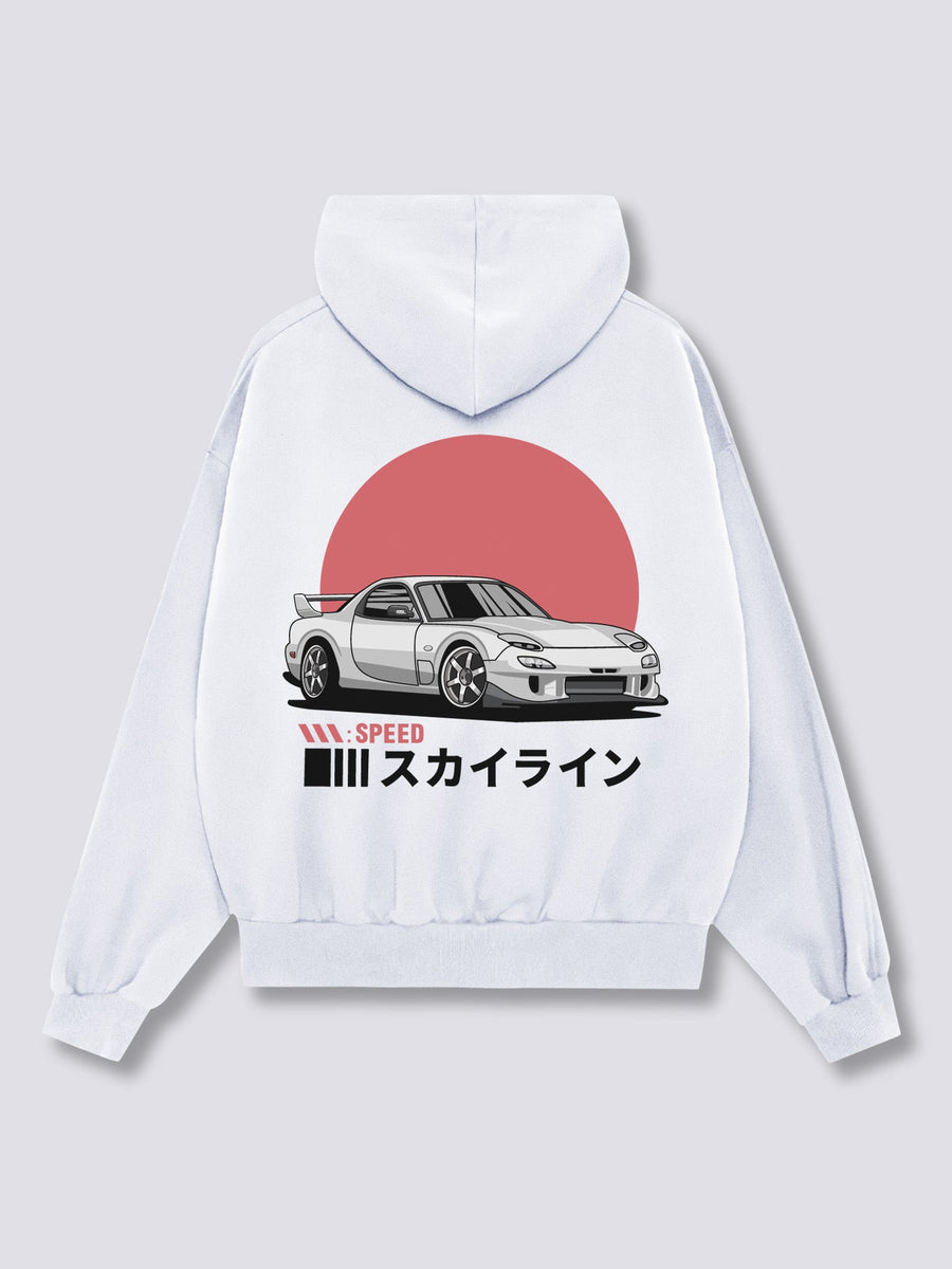 Amanecer Conducción Sudadera con Capucha