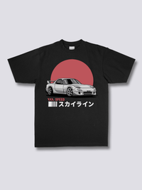 Estampado Frontal - Amanecer Conducción Camiseta
