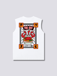 Sabroso Crab Camiseta sin Mangas