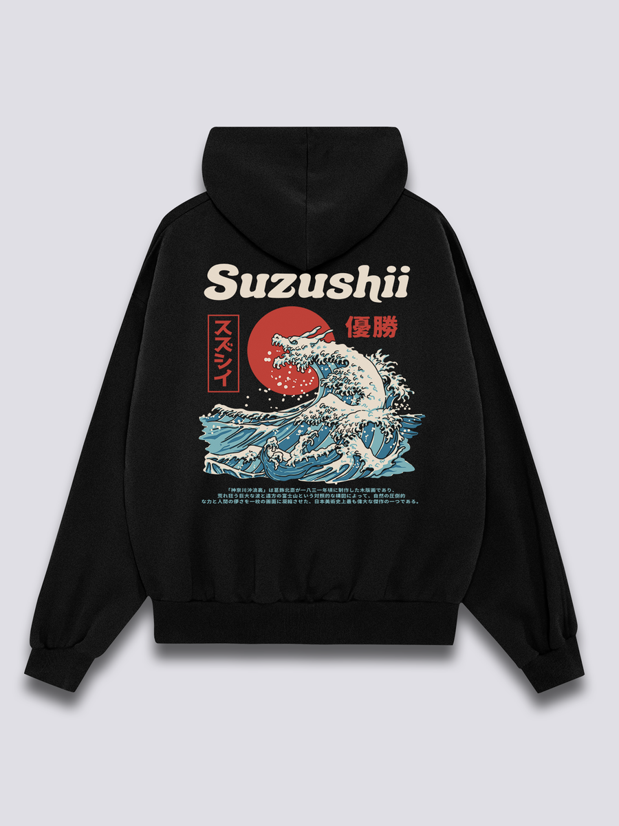 Tidal Dragón Sudadera con Capucha