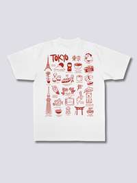 Tokio Placa de Memoria Camiseta