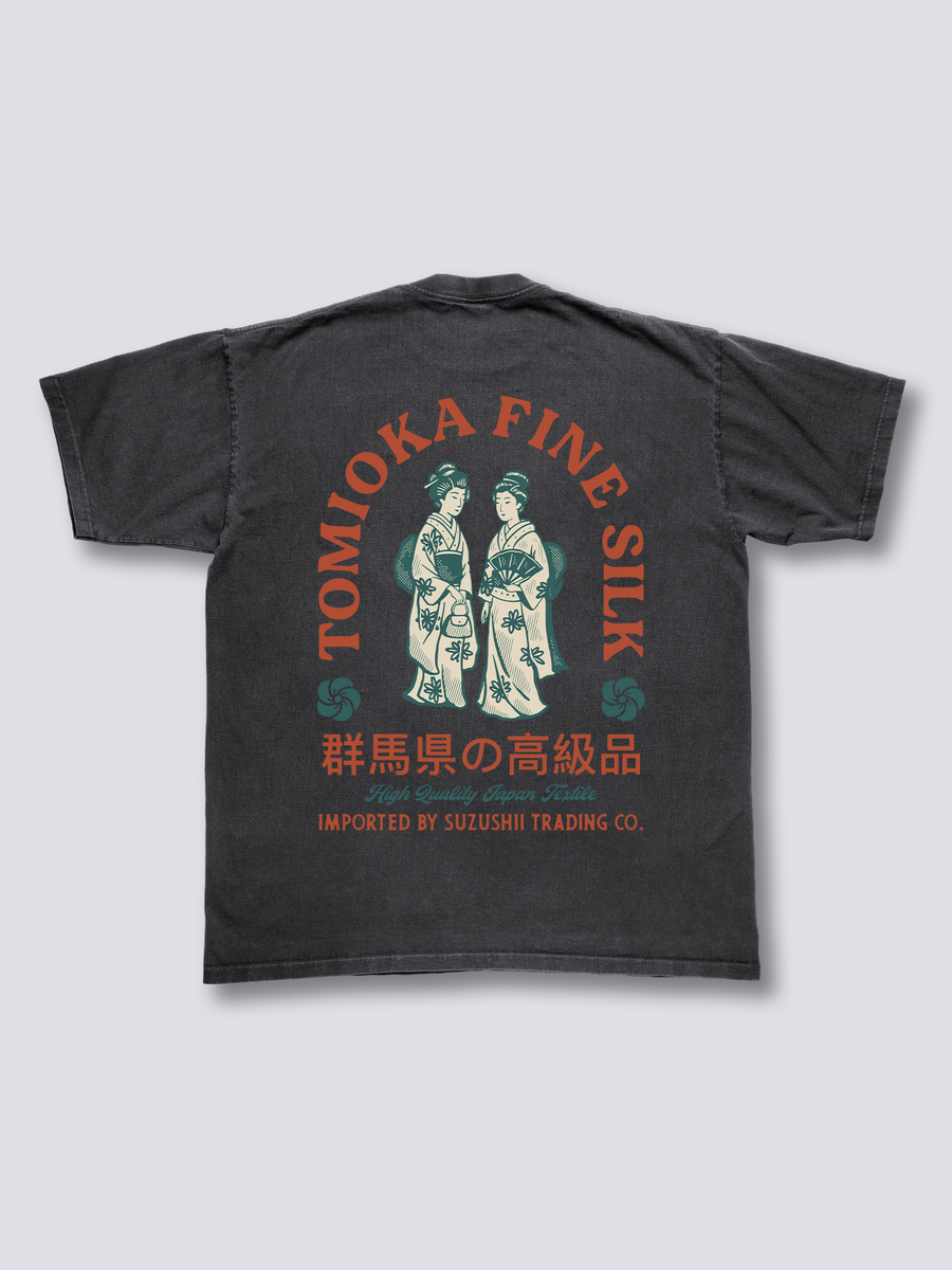 Tomioka Seda Camiseta Vintage