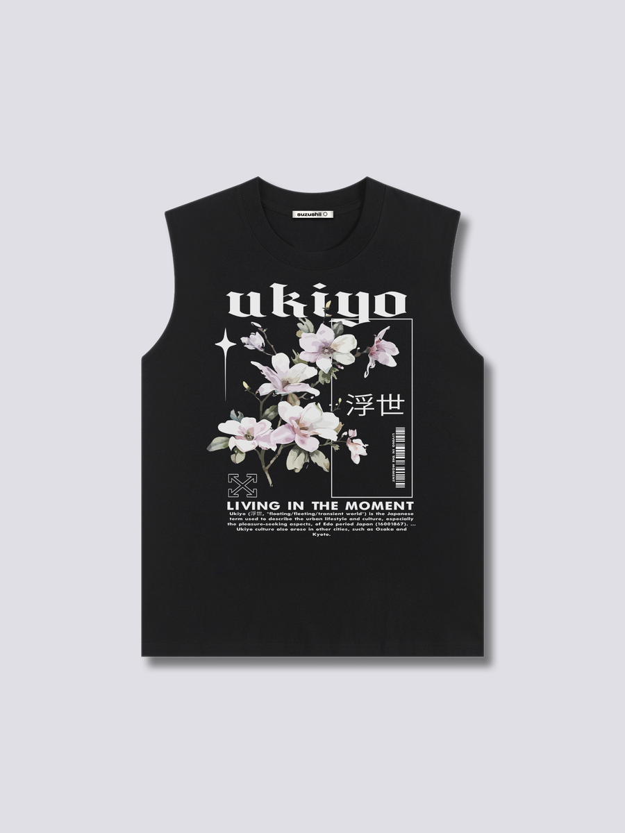 Estampado Frontal - Ukiyo Camiseta sin Mangas