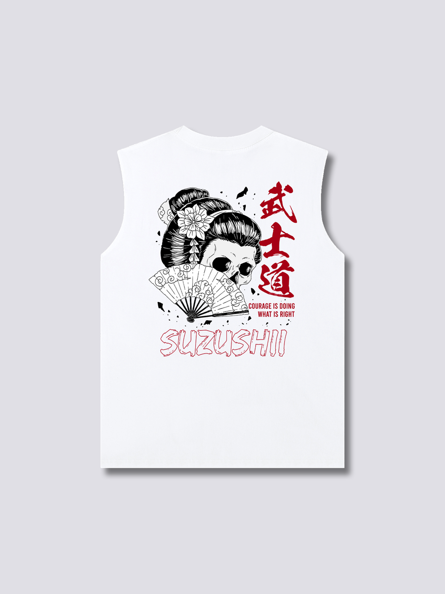 Geisha Valiente Camiseta sin Mangas