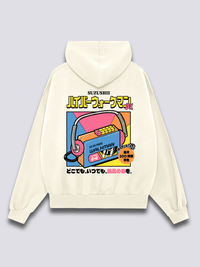 Vintage Melodías Sudadera con Capucha