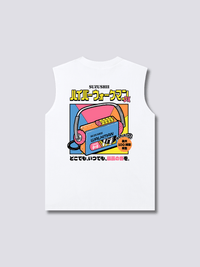 Vintage Melodías Camiseta sin Mangas