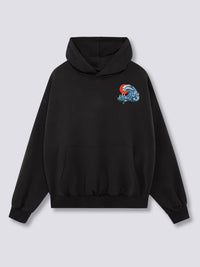 Ondulado Fénix Sudadera con Capucha