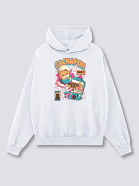 Estampado Frontal - Gachapón Sudadera con Capucha