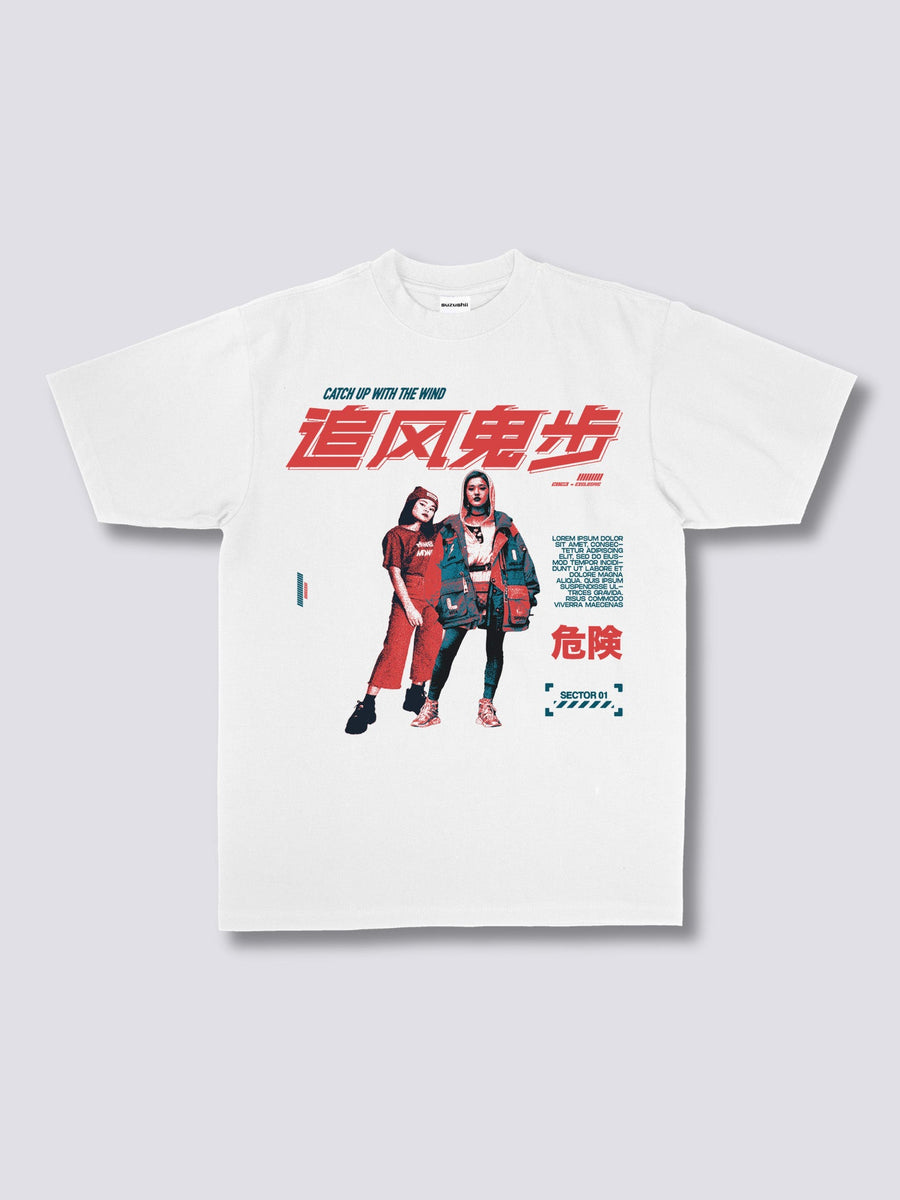 Estampado Frontal - Viento Camiseta