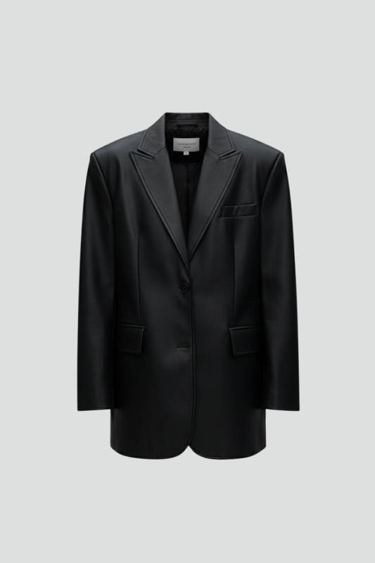 Blazer de mujer con solapa de muesca y cierre frontal™
