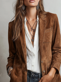 Marcelle | Blazer vintage marrón