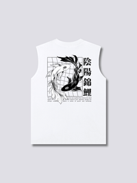 Ying Yang Koi Camiseta sin Mangas