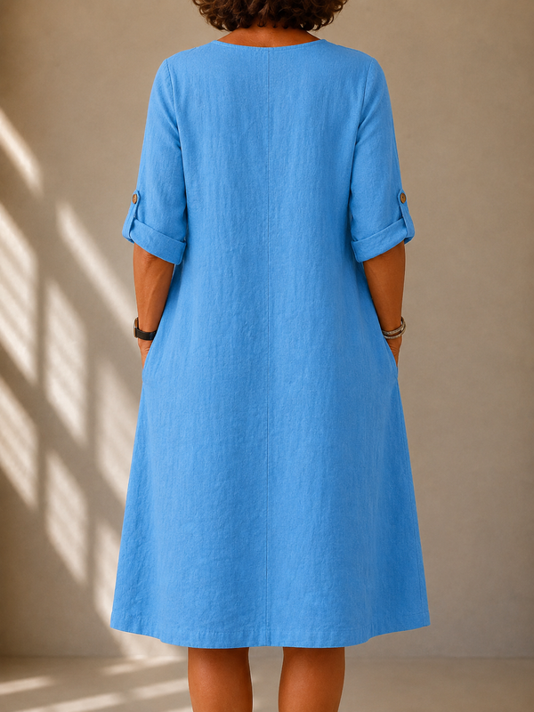 Claire · Vestido Desenfadado con Escote en V