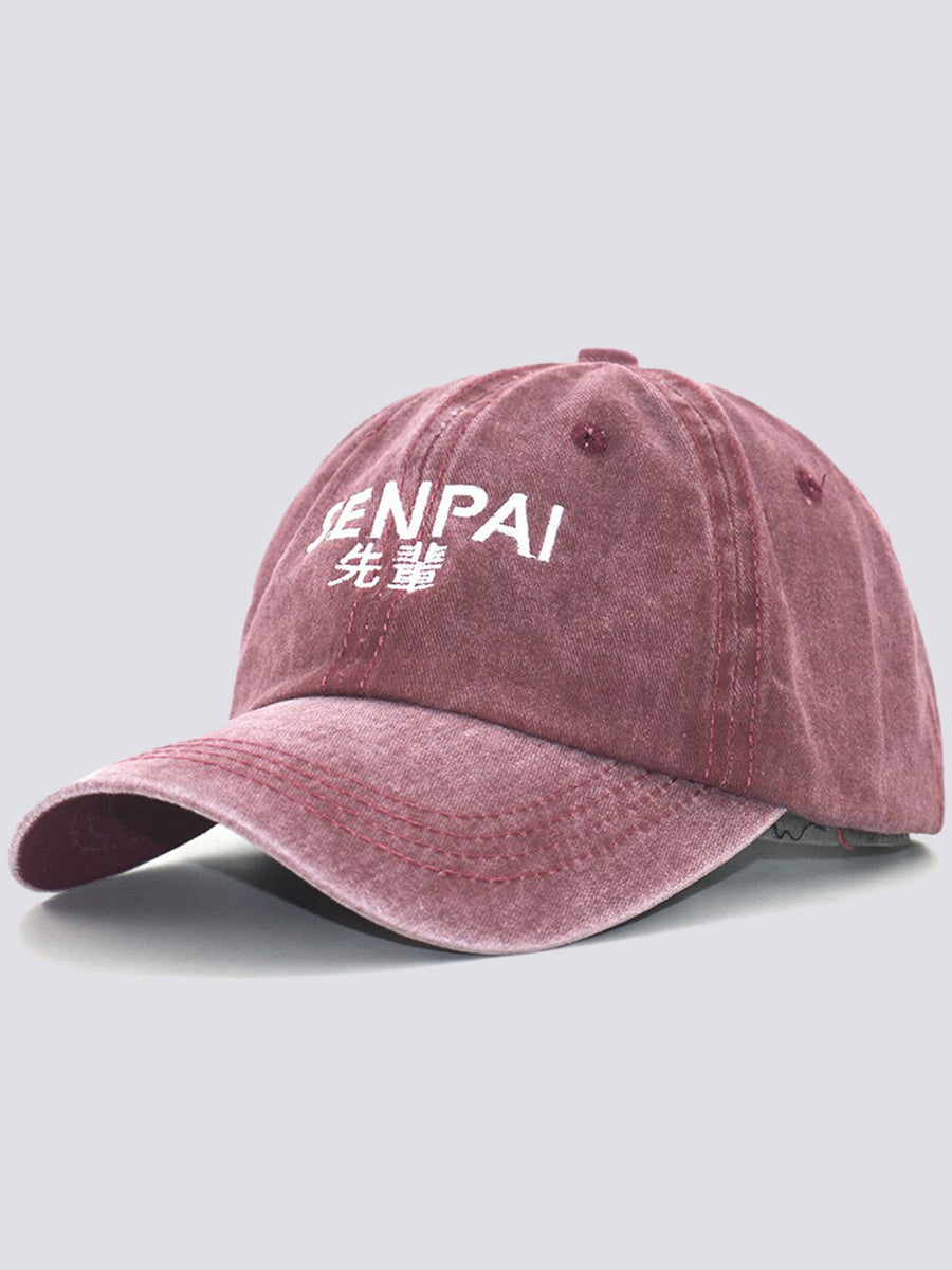 Senpai Vintage Gorra - Rojo