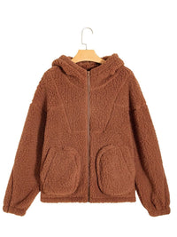 Aileen | Chaqueta teddy oversize con cremallera para mujer™