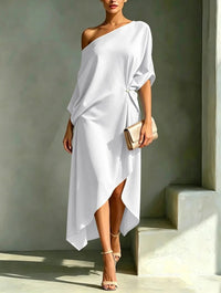 Clara · Vestido Asimétrico Elegante