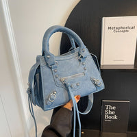 Horizon Bleu · Bolso Denim Casual Premium