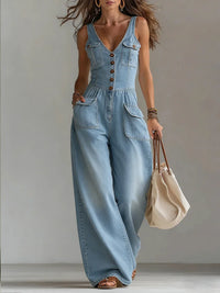 Sofia · Mono de Denim Relaxed Fit