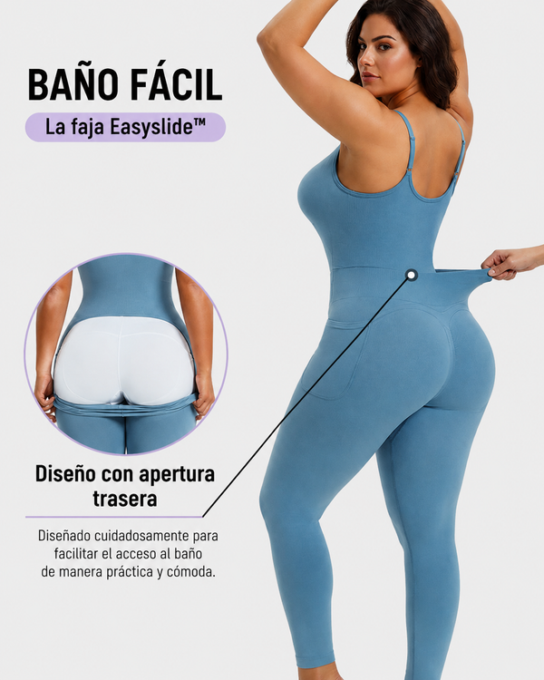 Esbelta · Body Integral Cremallera Escote V
