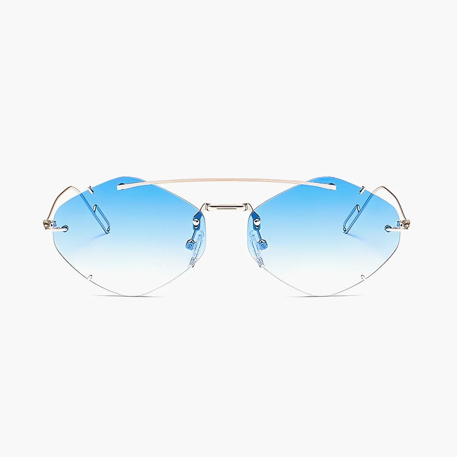 Laetitia · Gafas de Sol Doradas Exóticas