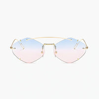 Laetitia · Gafas de Sol Doradas Exóticas