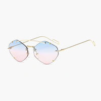 Laetitia · Gafas de Sol Doradas Exóticas