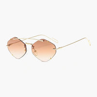 Laetitia · Gafas de Sol Doradas Exóticas