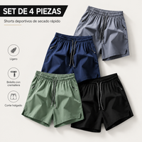 Negro, Verde, Azul Marino, Gris