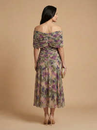 Robe Santana en Soie Élégante - Maison Claire et Sylvie