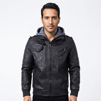 Chaqueta Motera Piel Premium