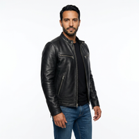 Chaqueta Piel Vintage Hombre