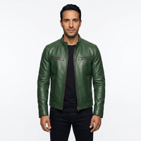 Chaqueta Piel Vintage Hombre