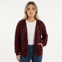 Chaqueta Capucha Material Estructurado