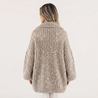 Chaqueta Punto Lentejuelas