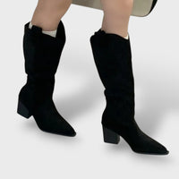 Botas Altas de Cuero Cowboy Modernas