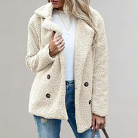 Noelia | Chaqueta blazer teddy cruzada para mujer™