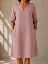 Martine · Vestido Fluido Corte Trapecio