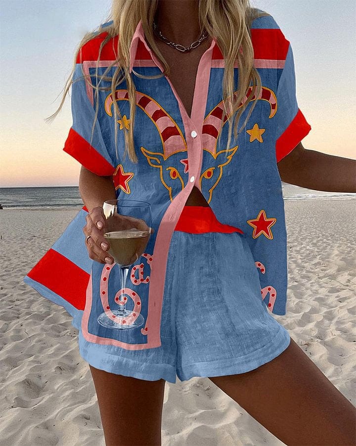 Celeste · Conjunto de Verano