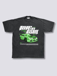 Estampado Frontal - Velocidad Camiseta Vintage