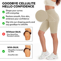 Leggings Cortos Moldeadores Push-Up 3D