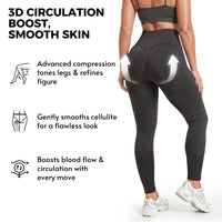 Leggings Moldeadores Push-Up Texturizados 3D