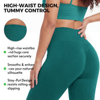 Leggings Cortos Moldeadores Push-Up 3D