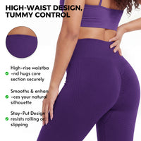 Leggings Cortos Moldeadores Push-Up 3D