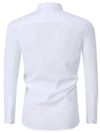 Hunter · Camisa Elegante de Manga Larga con Botones