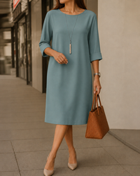 Odette | Vestido Midi Moldeador de Abdomen