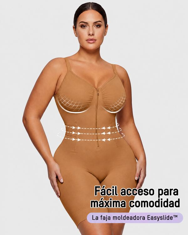 Esbelta · Faja Media Pierna con Cremallera