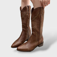 Botas Cowboy Mujer Tacón Medio